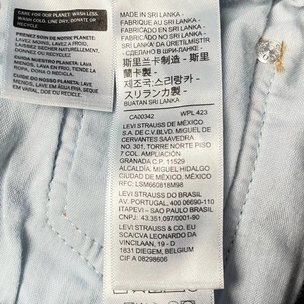 Levi’s Wedgie Straight Fit Jeans in Charleston‎ Outlasted - Dark Wash Size 27